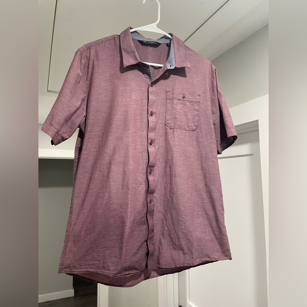 Travis Mathew Men's Button Short Sleeve Shirt